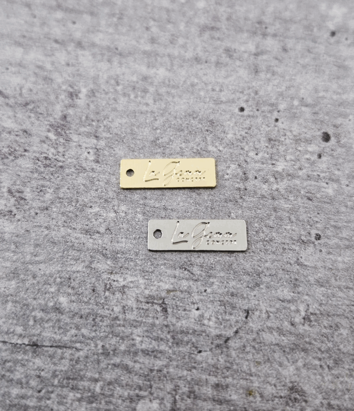 Etiqueta Retangular 1,5 x 0,5 cm - Linha Luxo - Imagem 1
