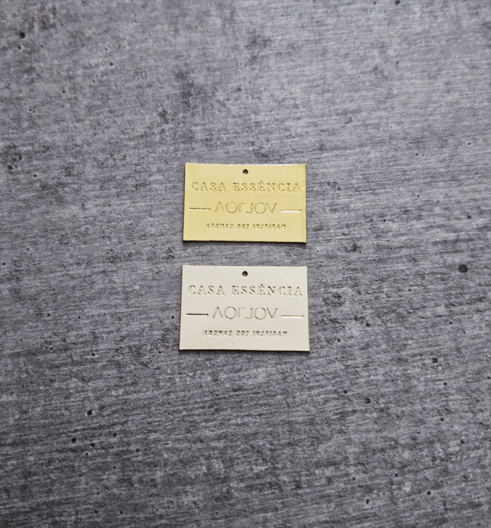 Etiqueta retangular 3,0 x 2,0 cm - Linha Luxo - Imagem 1