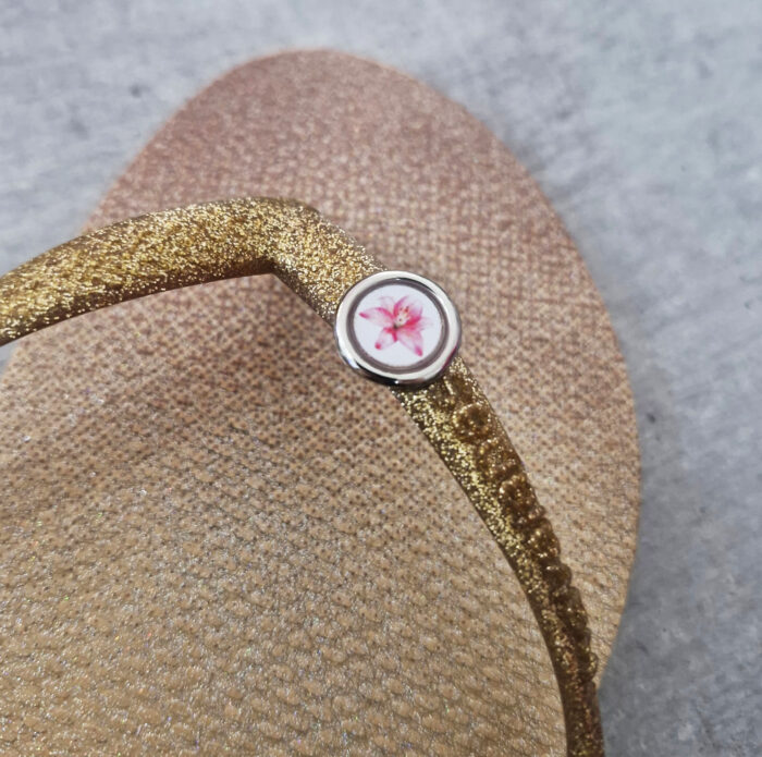 Pin de chinelo 1,5 cm - Linha Resina - à partir de 50 unidades - Imagem 1