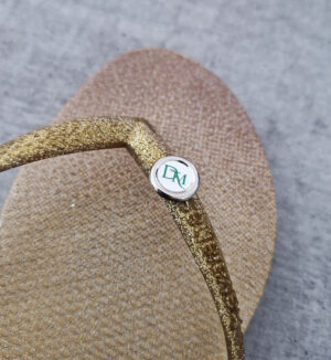Pin de chinelo 1,5 cm - Linha Resina - à partir de 30 unidades